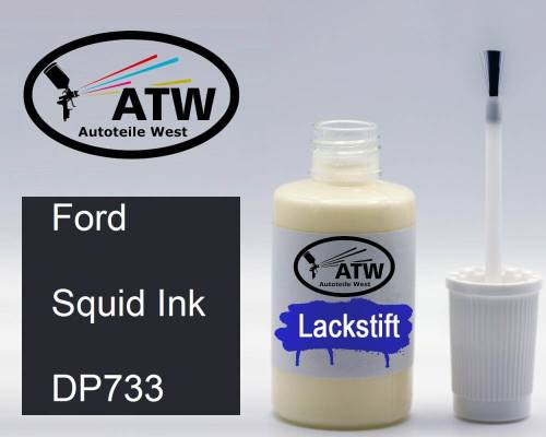 Ford, Squid Ink, DP733: 20ml Lackstift, von ATW Autoteile West.